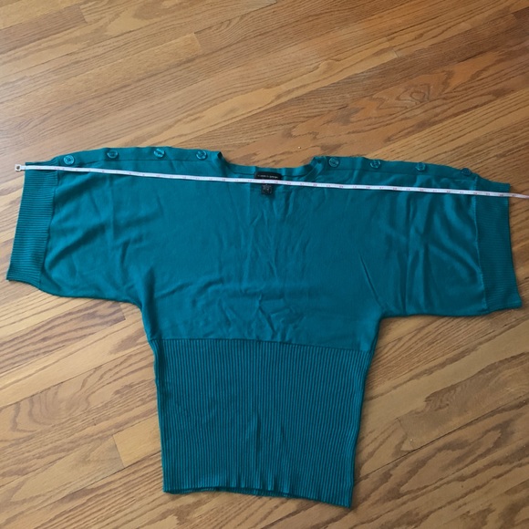 Cable & Gauge Teal Short sweater - Picture 4 of 6